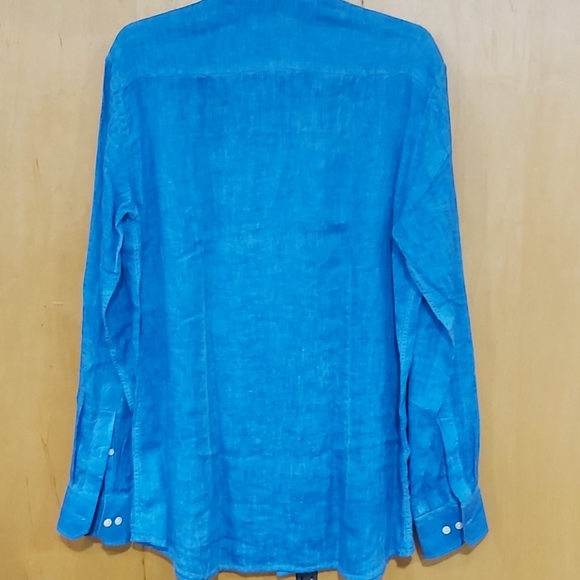 Payrick Assaraf linen shirt. - Picture 2 of 3